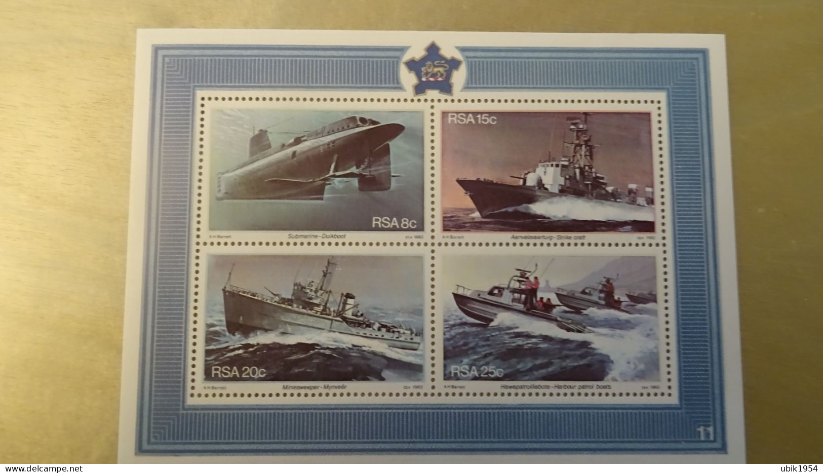 1982 MNH - Hojas Bloque