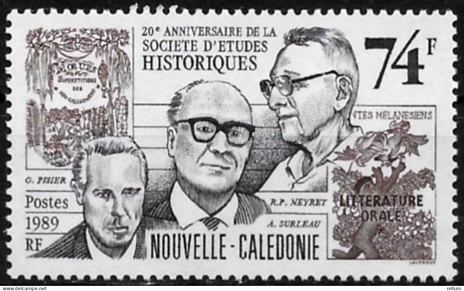 Nouvelle Calédonie 1989 - Yvert N° 583 - Michel N° 861 ** - Nuovi