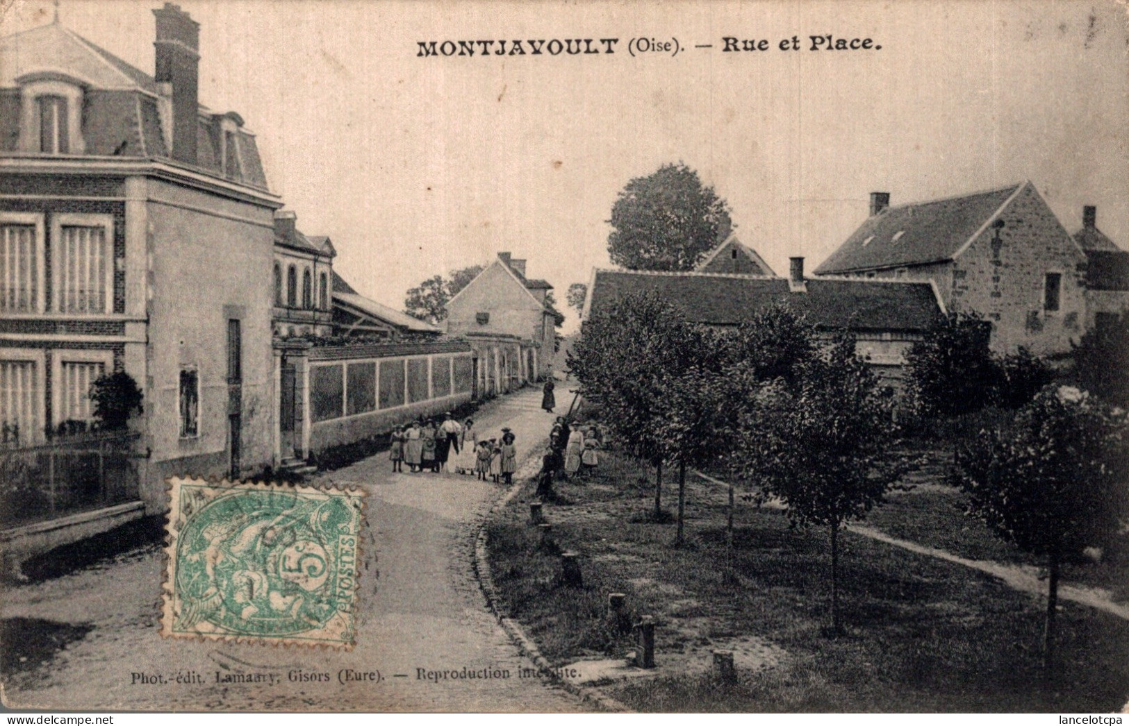 60 - MONTJAVOULT / RUE ET PLACE - Montjavoult