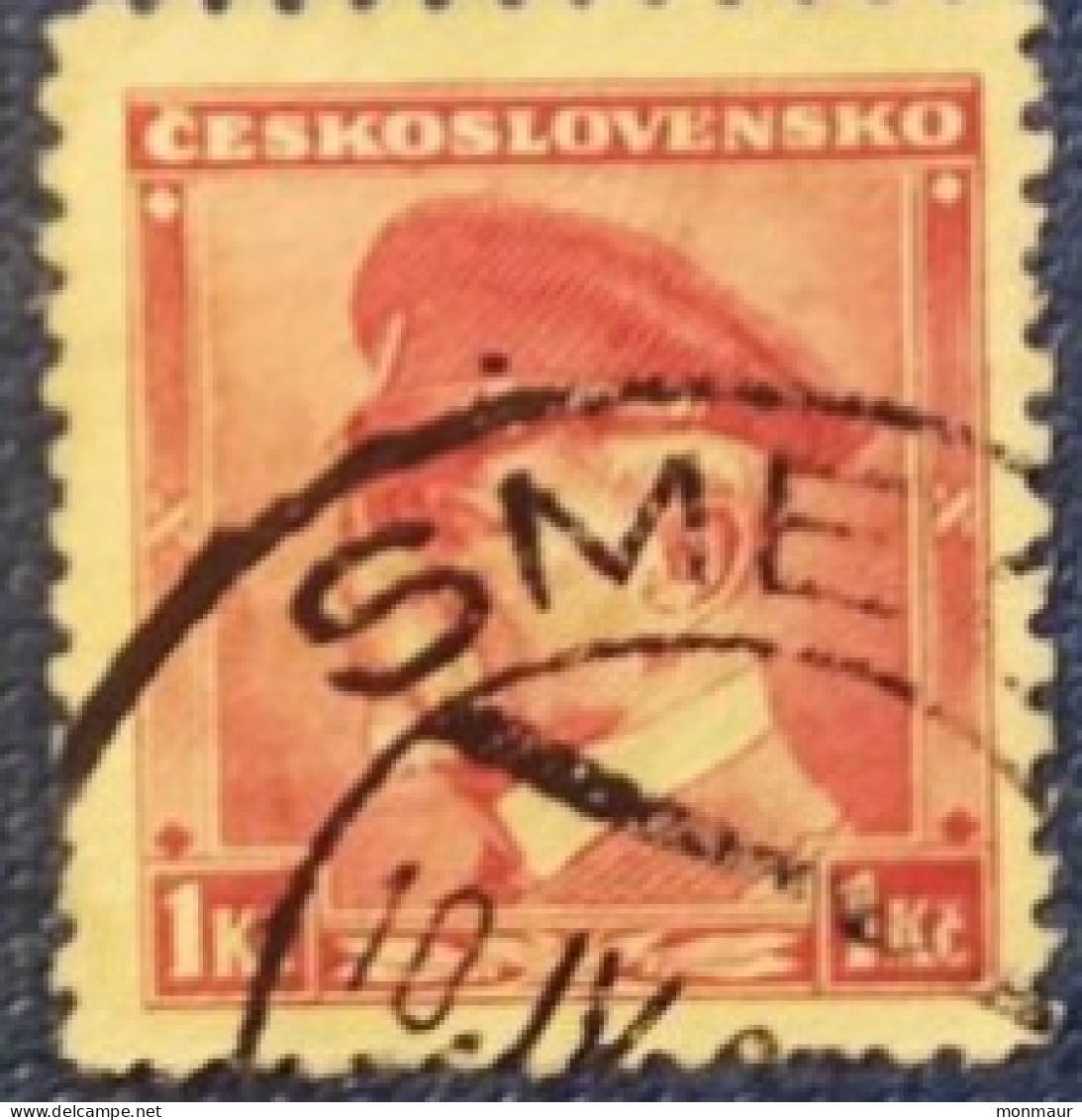 CECOSLOVACCHIA   1935  PRESIDENT MASARYK - Oblitérés