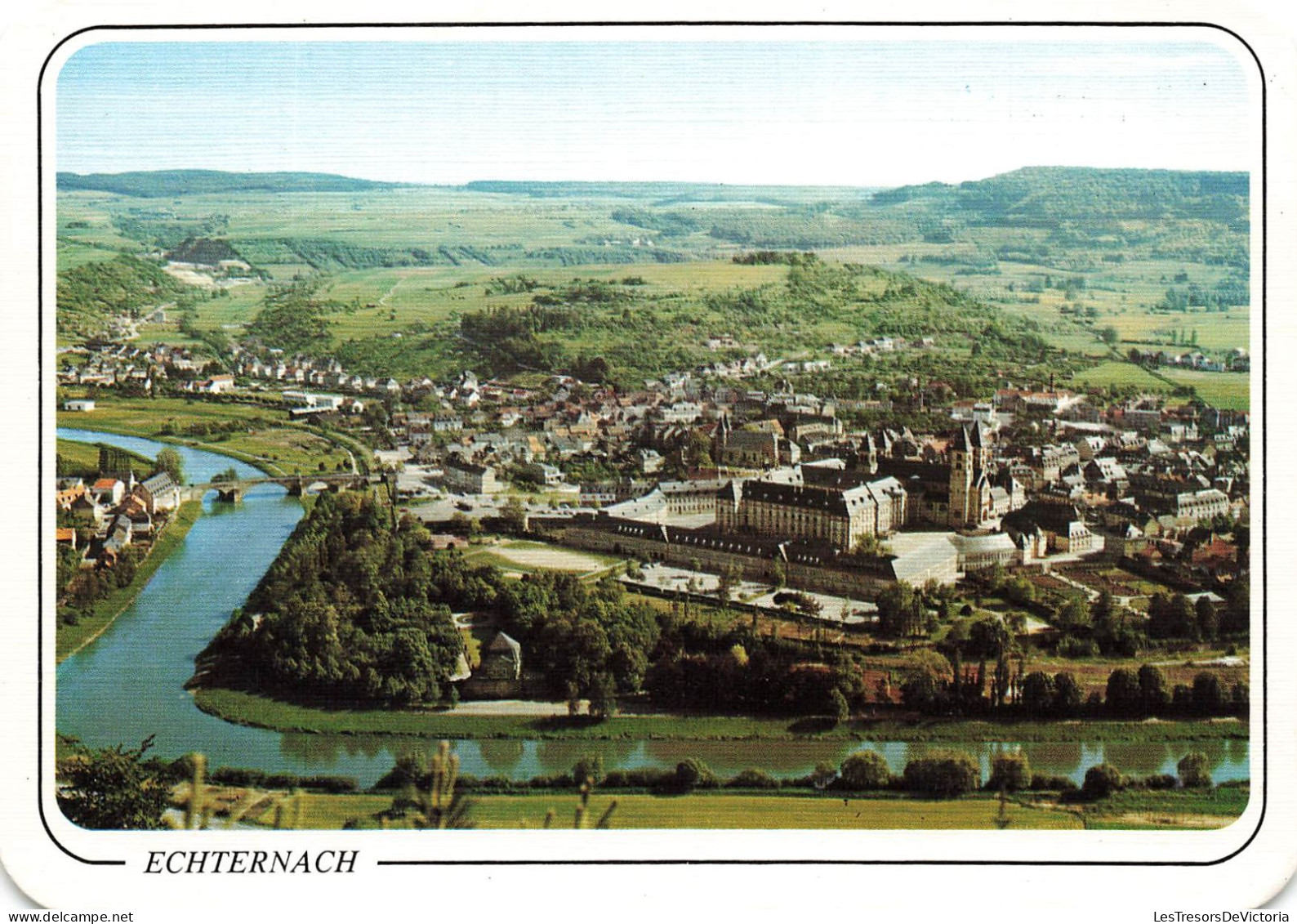 LUXEMBOURG - Echternach - Panorama De La Ville - Petite Suisse Luxembourgeoise - Colorisé - Carte Postale - Echternach
