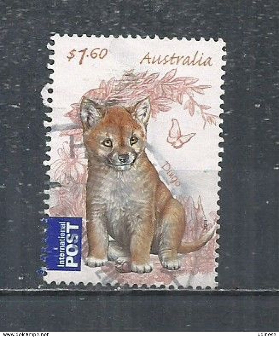 AUSTRALIA 2011 - DINGO  (CANIS LUPUS DINGO) - USED OBLITERE GESTEMPELT USADO - Gebraucht