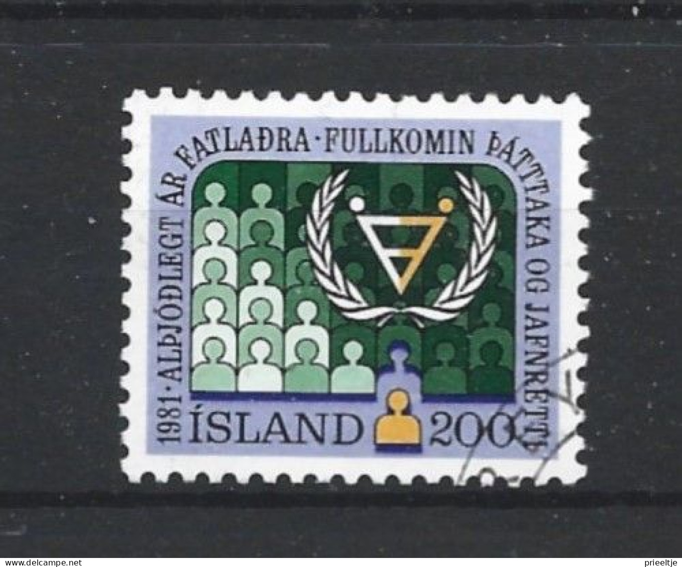 Iceland 1981 Int. Year Of Disabled Persons Y.T. 523 (0) - Used Stamps