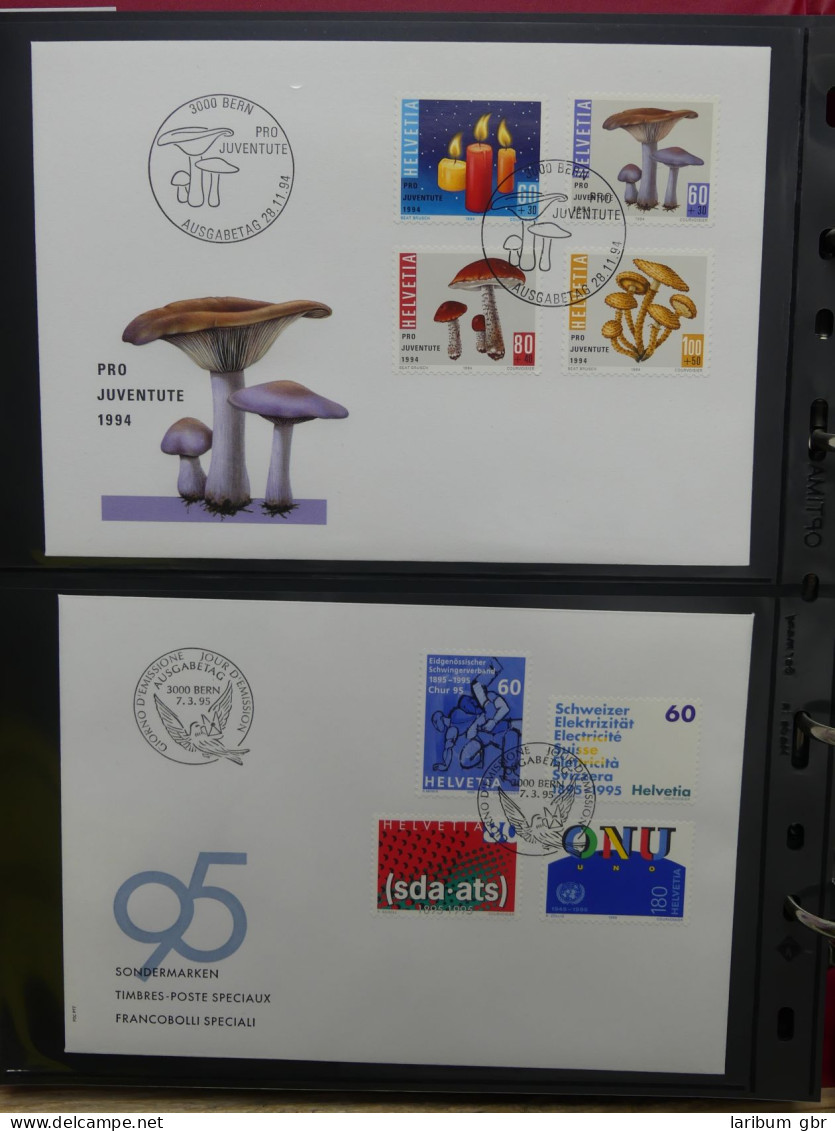 Schweiz Sammlung Erstagsbriefe FDC ab 1994 #LW875