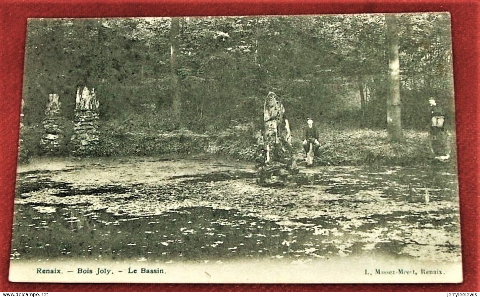 RONSE - RENAIX -  Bois Joly - Le Bassin -  1906 - - Renaix - Ronse