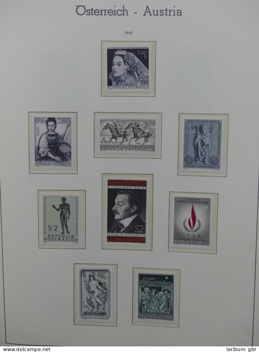 Österreich Sammlung meist postfrisch mit vielen guten Ausgaben ab 1945 #LW909