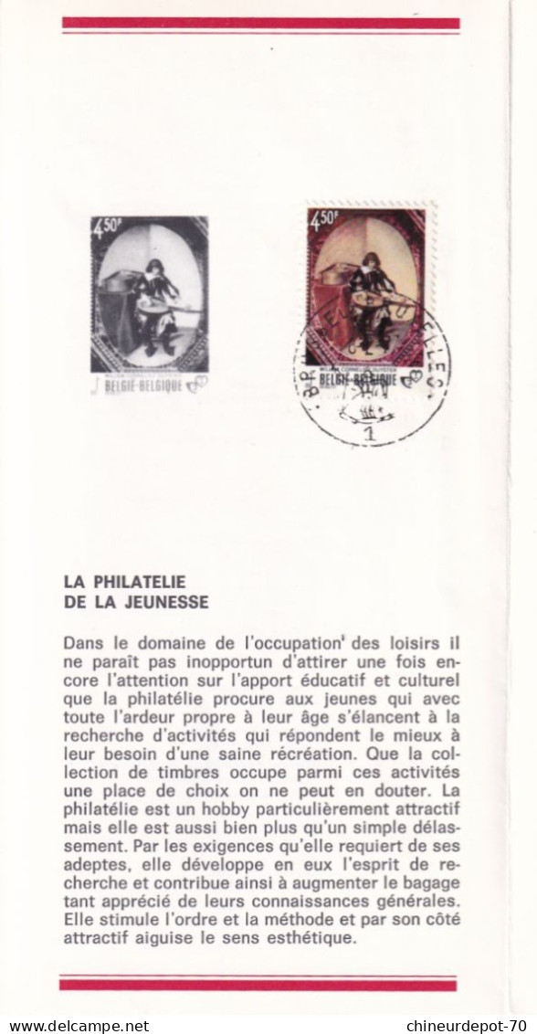 Régie Des Postes Belges émission D'un  Timbre -poste Spécial  N°17 1976  édité  En Français - Covers & Documents