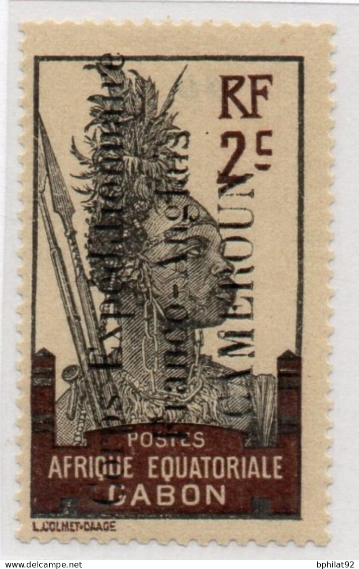 !!! CAMEROUN, N°39 NEUF* SIGNE - Unused Stamps