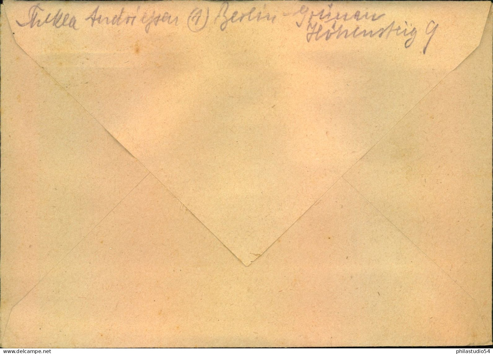 1948,  Fernbrief Mit 12 Pf. SWA Im Waagerechten Paar Vom Durch Gezähntem Oberrand - Lettres & Documents