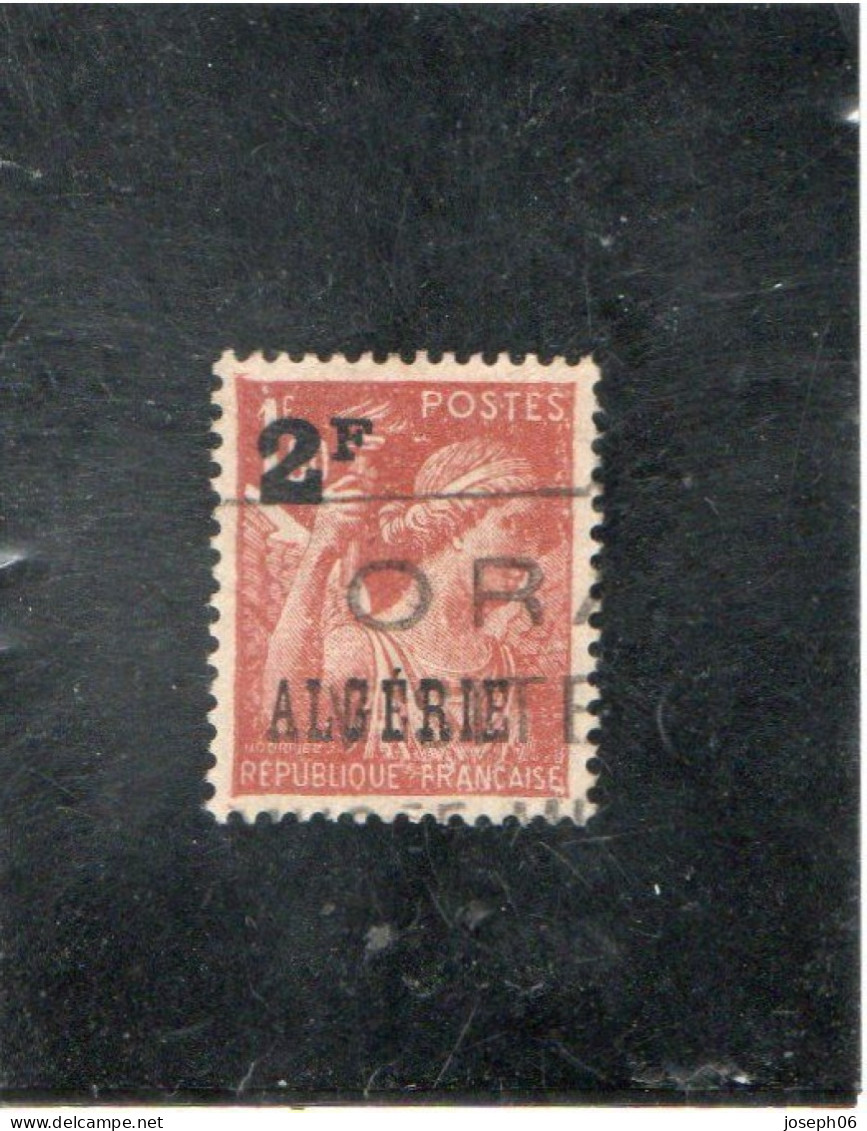 ALGERIE   1945-47  Y.T. N° 233  Oblitéré  Frais De Gestion Compris - Neufs