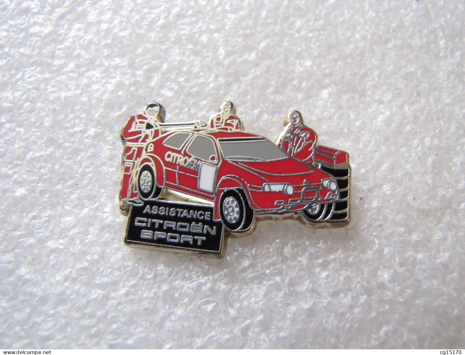 PIN'S   CITROËN   ZX  RALLYE RAID   ASSISTANCE CITROËN SPORT Version  Zamak Argenté  STARPIN'S - Citroën