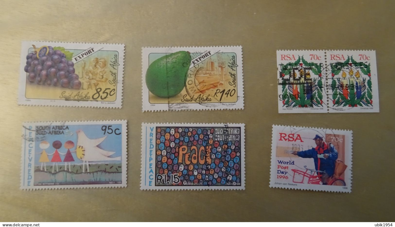 1994 DIVERS O - Used Stamps