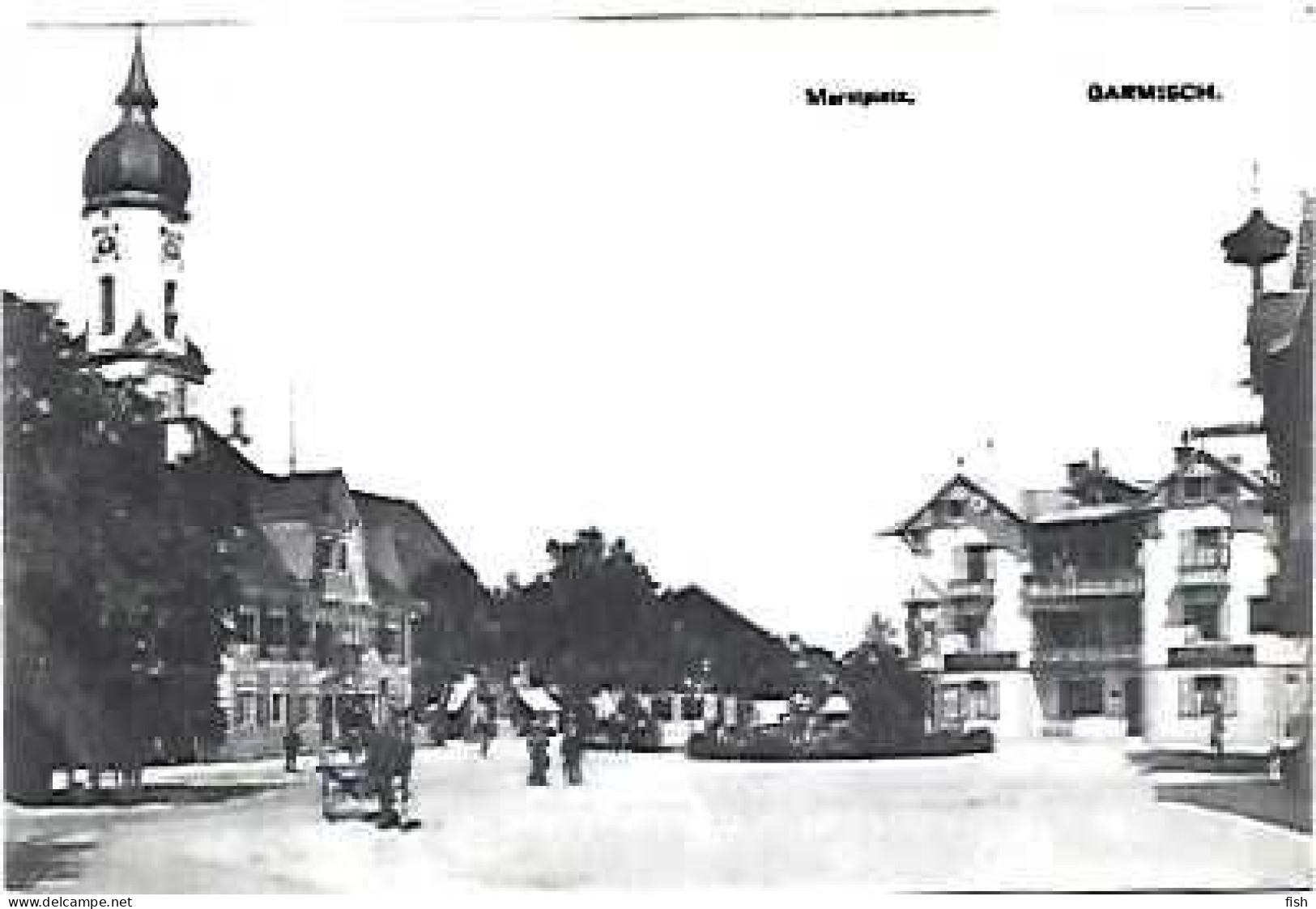 Germany ** & Postal,Garmisch, Marktplatz, Ed. Zimmermann Munchen (324) - Mercati