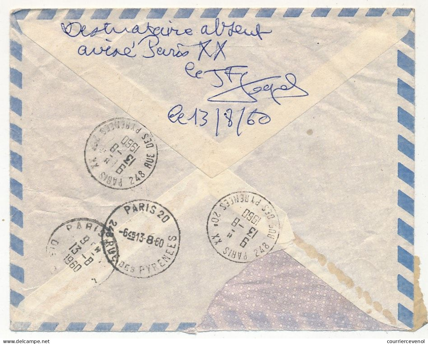 ARGENTINE - Enveloppe Depuis SAAVEDRA 1960 - Affranchissement Composé - Expreso - Briefe U. Dokumente