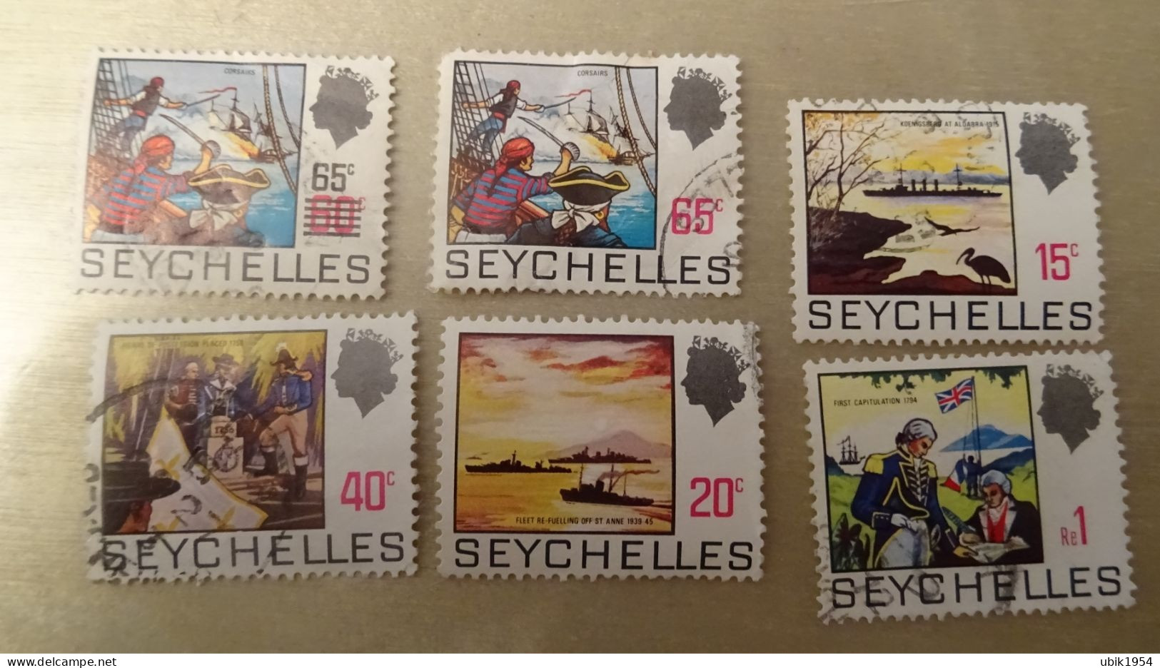 1969 DIVERS O - Seychellen (...-1976)