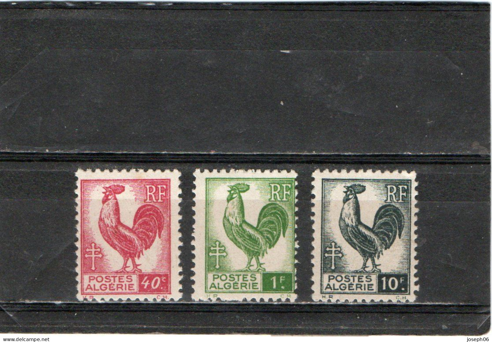 ALGERIE   1944 - 45  Y.T. N° 218  à  223  Incomplet  NEUF*  Frais De Gestion Compris - Used Stamps