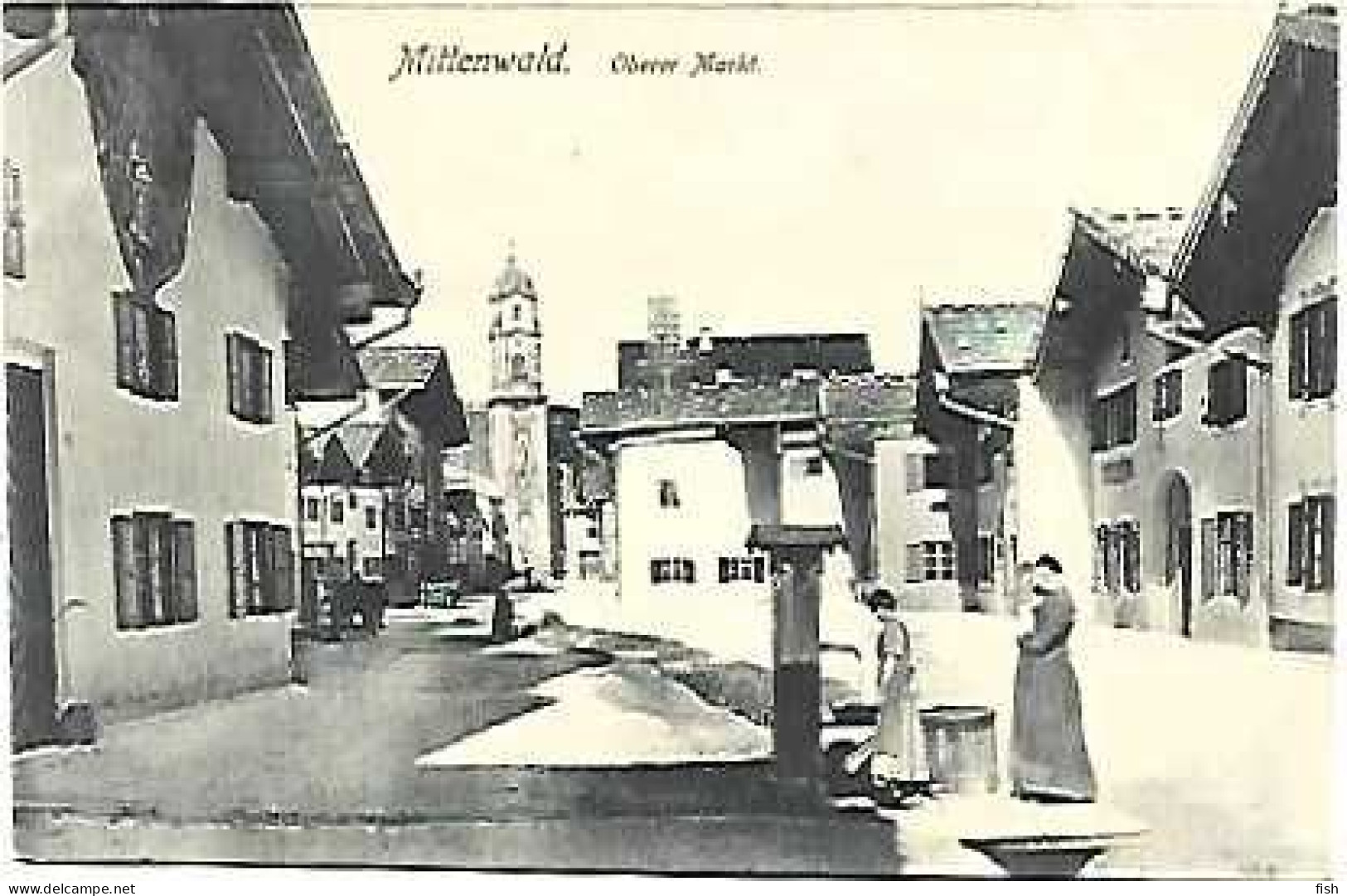 Germany ** & Postal, Mittenwald,  Oberer Markt, Ed. Ottmar Zieher (959996) - Altri & Non Classificati