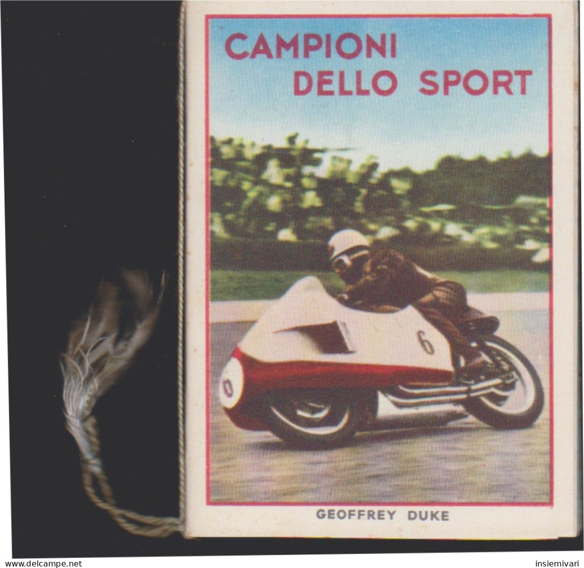 Calendarietto Campioni Dello Sport 1956. - Petit Format : 1941-60