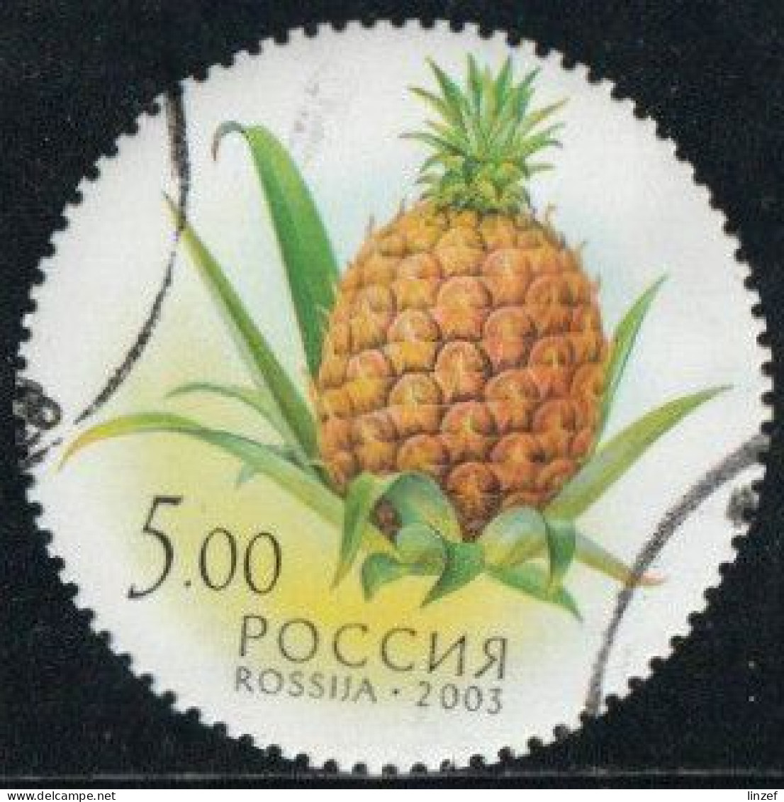 Russie 2003 Yv. N°6747 - Ananas - Oblitéré - Oblitérés