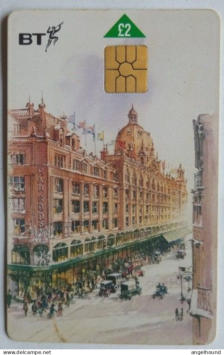 UK BT £2 Chip Card - Harrods - BT Promozionali