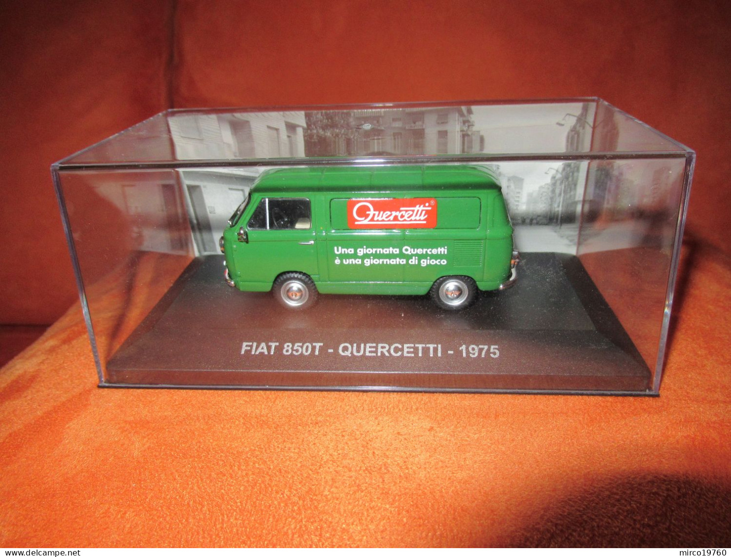 DIE CAST 1:43 - FIAT 850T - QUERCETTI - 1975 - NUOVO IN TECA RIGIDA - Other & Unclassified