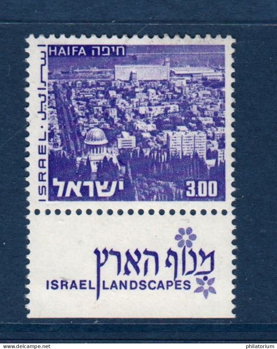 Israël, **, Yv 471 A, Mi 537 YI, SG 510 P, - Neufs (avec Tabs)