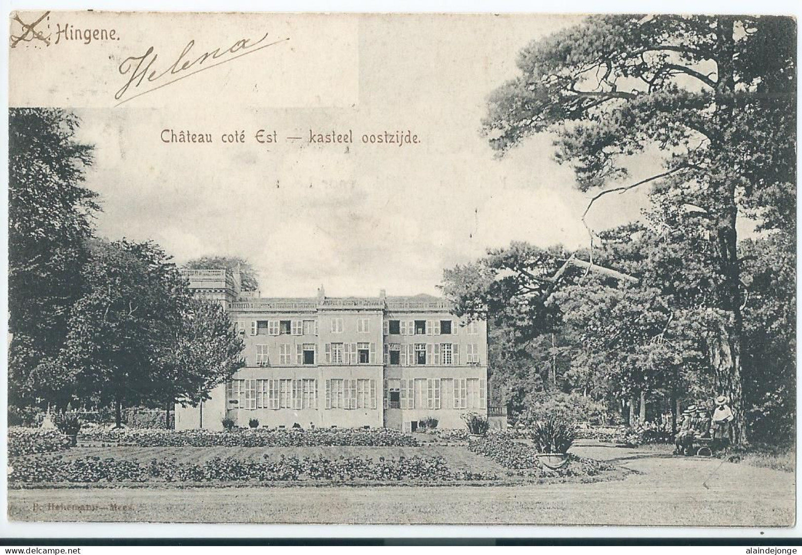 Hingene - (Bornem) - Château Coté Est - Kasteel Oostzijde - 1906 - Bornem