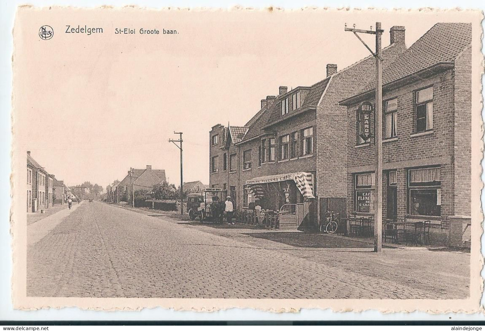 Zedelgem - St-Eloi - Groote Baan - Café Flandria  - Zedelgem