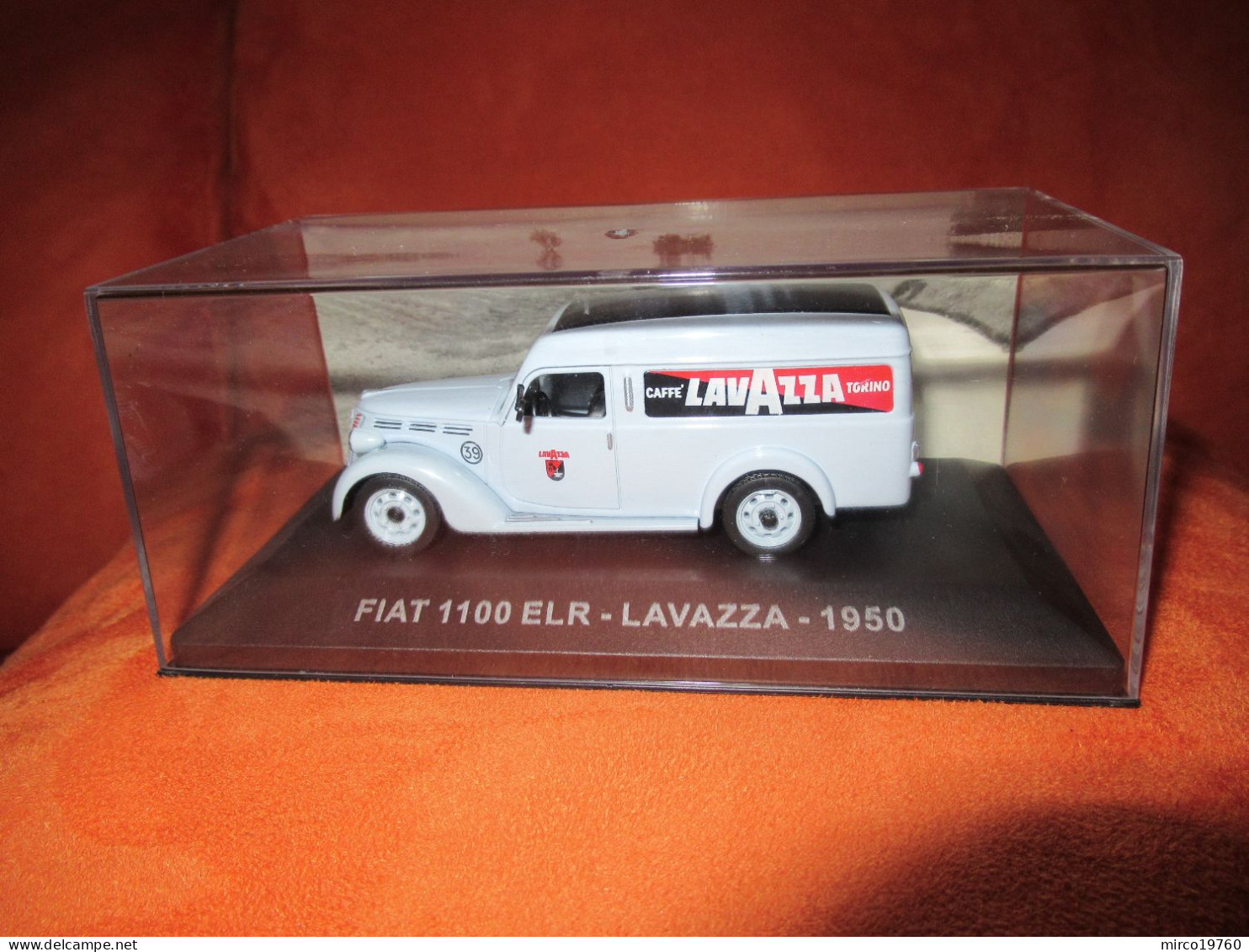 DIE CAST 1:43 - FIAT 1100 ELR - LAVAZZA - 1950 - NUOVO IN TECA RIGIDA - Autres & Non Classés