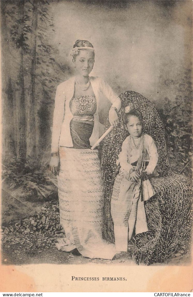 MYANMAR BIRMANIE Princesses Birmanes - Myanmar (Burma)