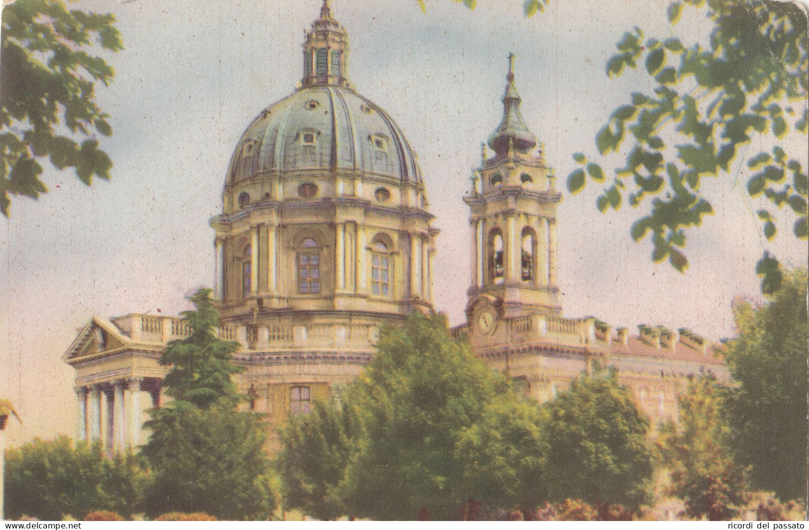 Cartolina Torino - Basilica Di Superga - Churches