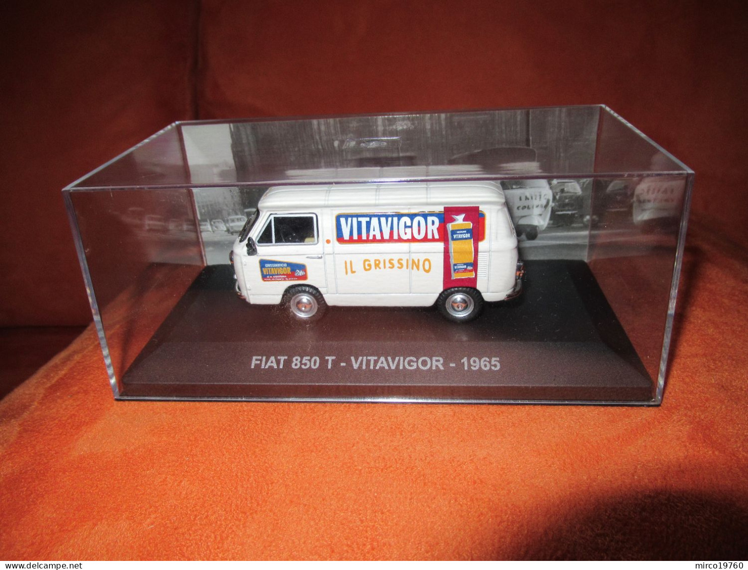 DIE CAST 1:43 - FIAT 850T - VITAVIGOR - 1965 - NUOVO IN TECA RIGIDA - Otros & Sin Clasificación