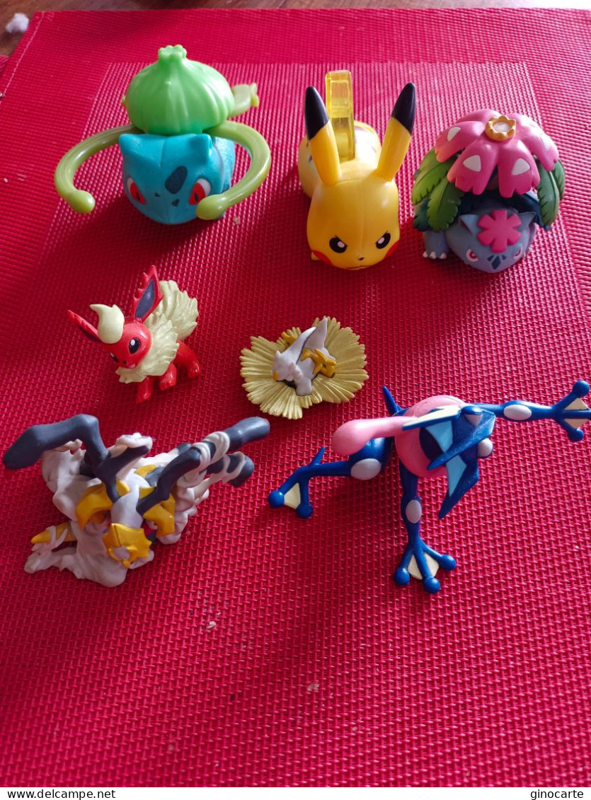 Lot De 7 Figurines Pokemon - Pokemon