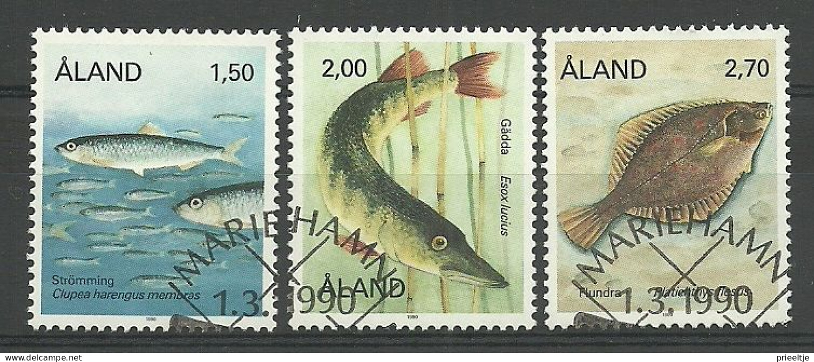Aland 1990 Fish Y.T. 38/40 (0) - Ålandinseln