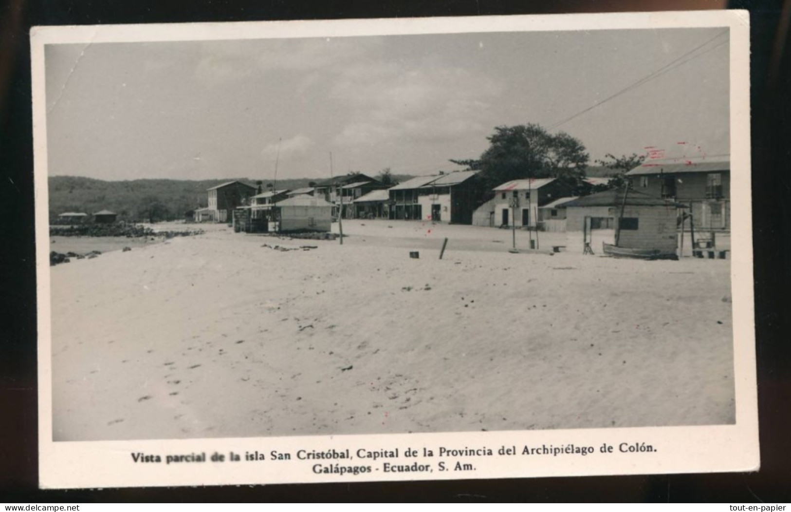 CPA Galapagos - Vista Parcial De La Isla San Cristobal - Archipiélago De Colon - Ecuador