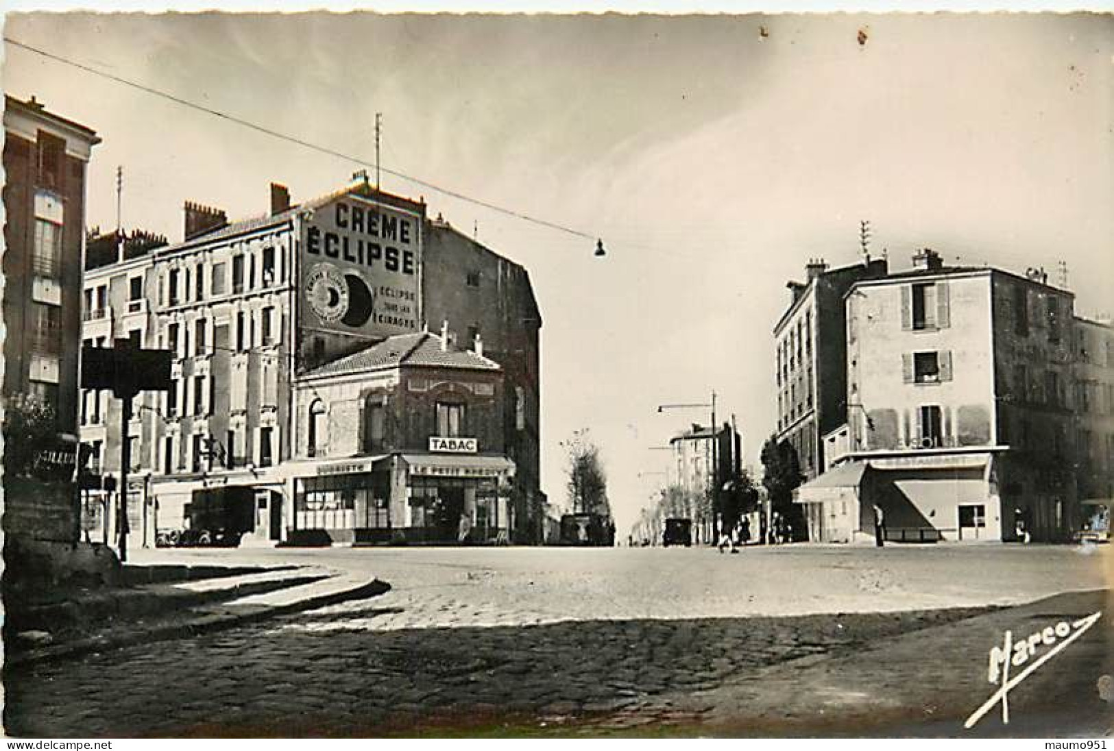 93 ROMAINVILLE  - CPSM Place Carnot - Romainville