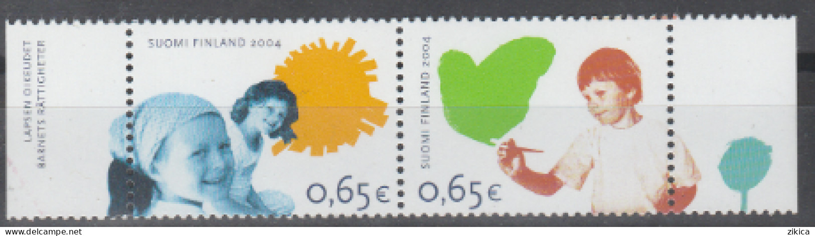 Finland - 2004 Right Of The Child  MNH** - Nuevos