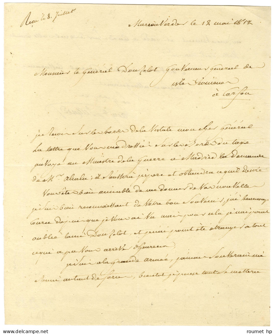 BELLIARD Augustin Daniel (1769-1832), Général De La Révolution Et De L'Empire, Chef D'État-Major De Murat. - Andere & Zonder Classificatie