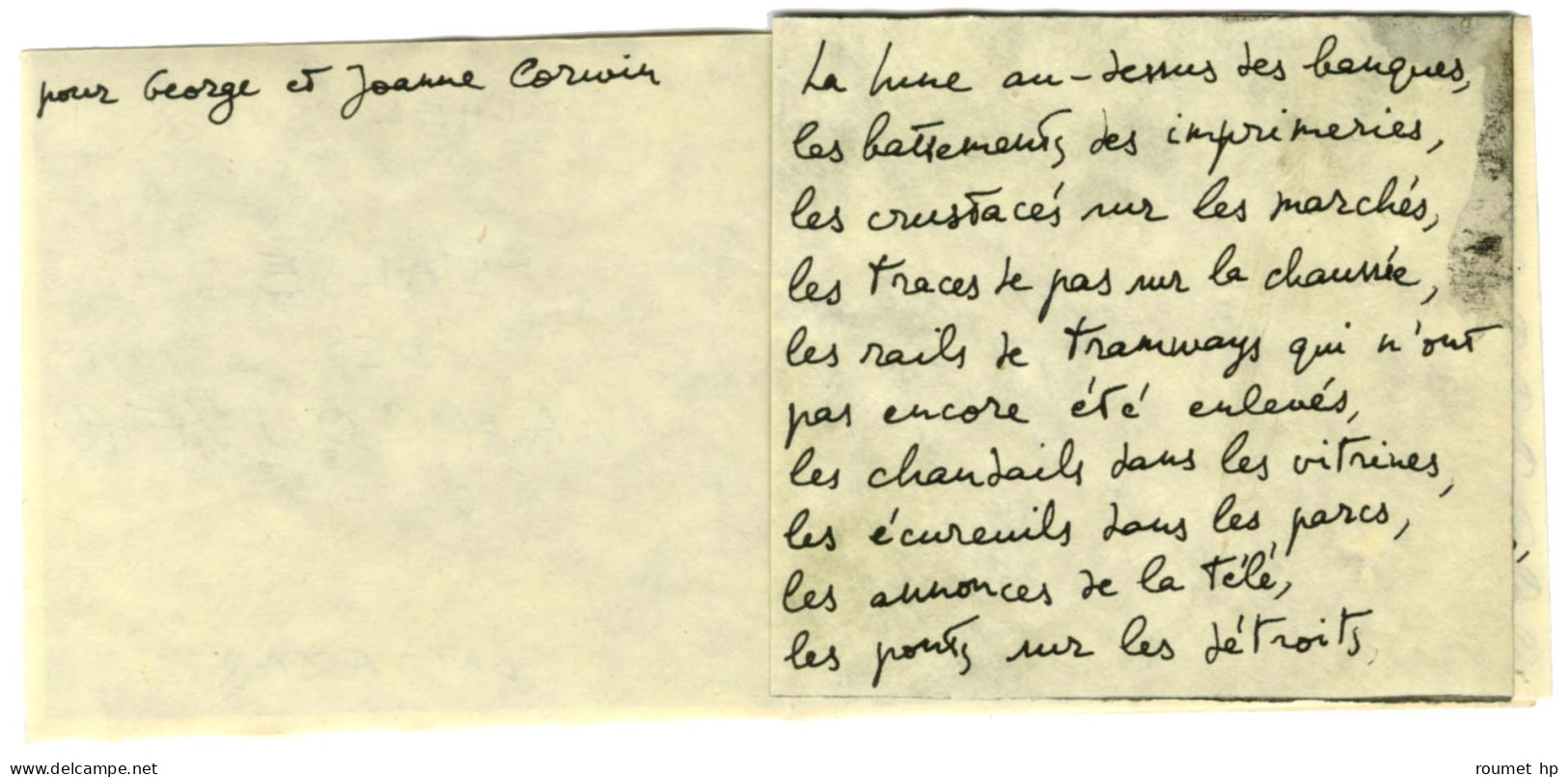 BUTOR Michel (1926-2016), Poète, Romancier -/- BALTAZAR Julius (né En 1949), Peintre, Illustrateur. - Autres & Non Classés