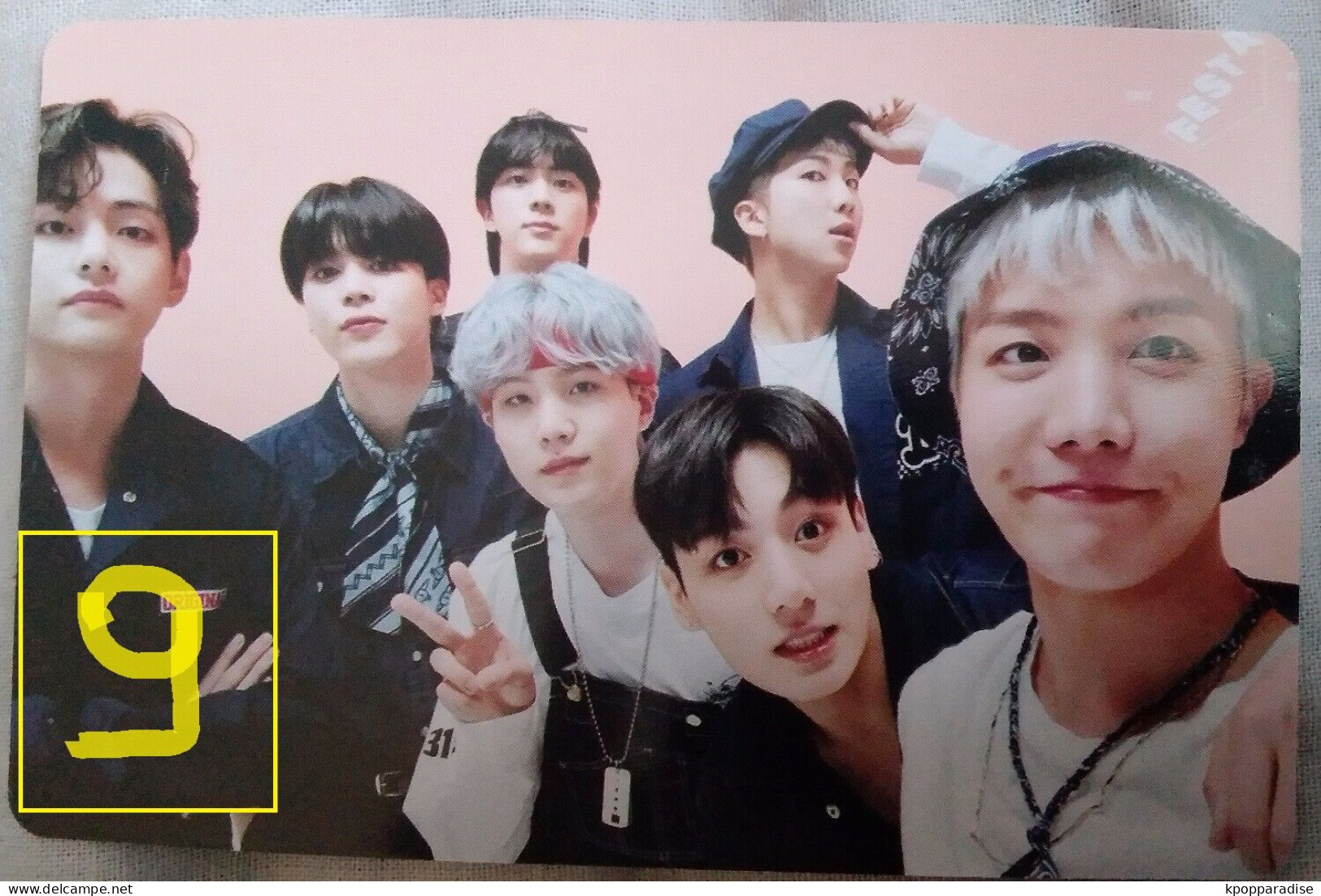 Photocard au choix  BTS Festa 2022