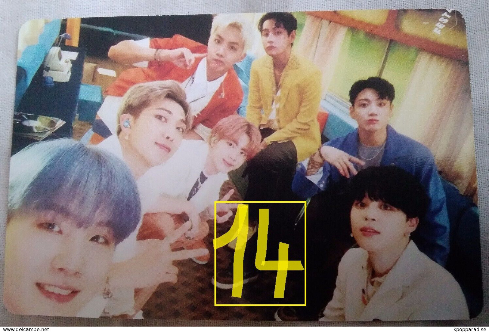 Photocard au choix  BTS Festa 2022