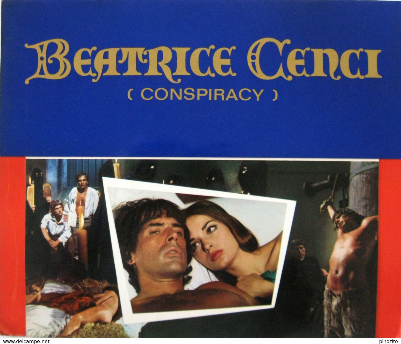 BEATRICE CENCI Brochure Film 1969 Tomas Milian Adrienne La Russa Georges Wilson - Publicidad