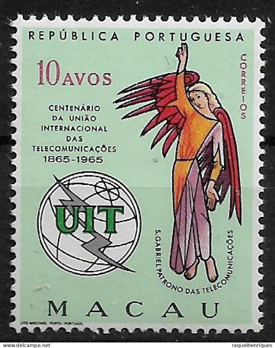 MACAU 1965 The 100th Anniversary Of I.T.U. MNH (NP#72-P17-L9) - Ungebraucht