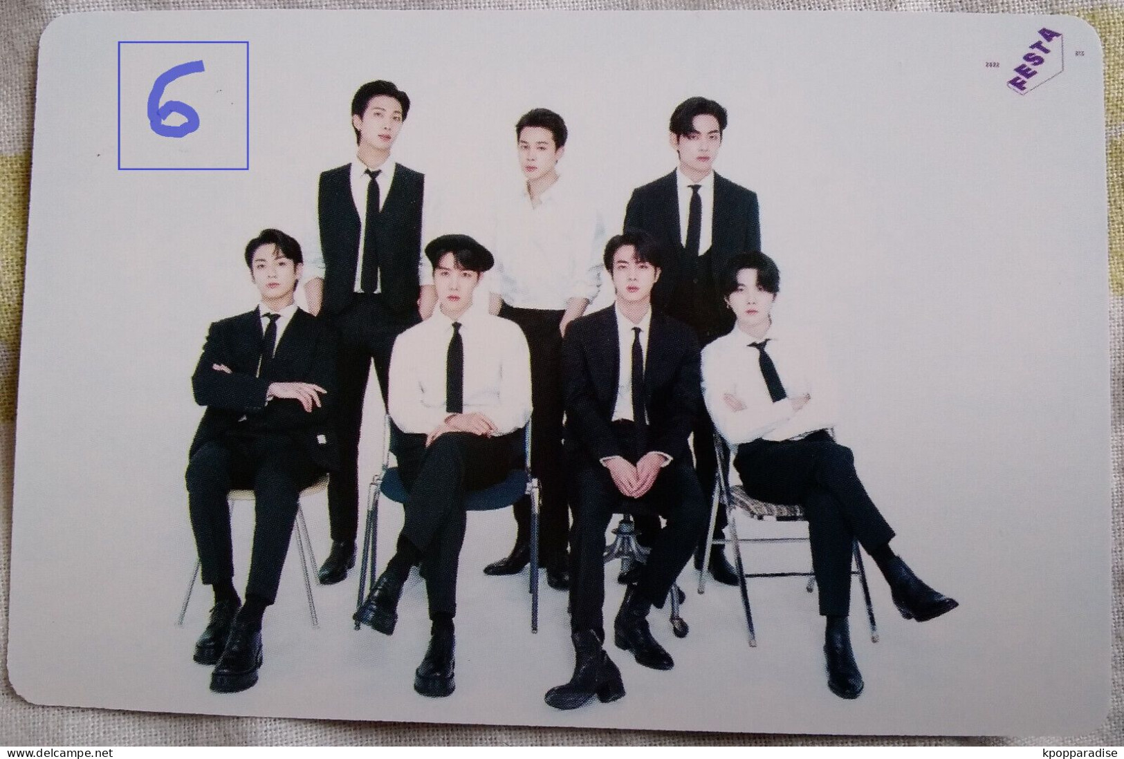 Photocard au choix  BTS Festa 2022