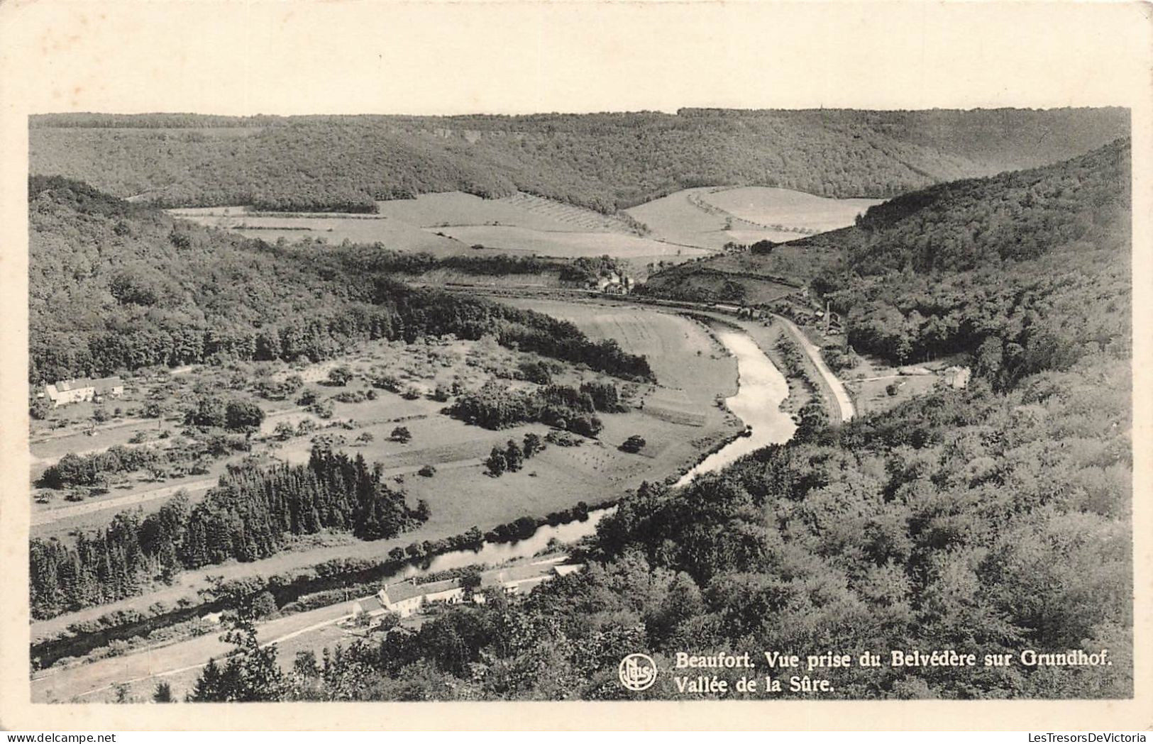 FRANCE - Beaufort - Vue Prise Du Belvédère Sur Grundhof - Vallée De La Sûre - Carte Postale - Beaufort