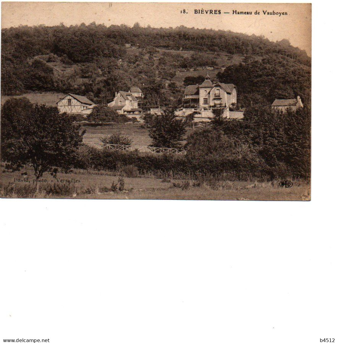 91  BIEVRES  Hameau De Vauboyen 1919 - Bievres