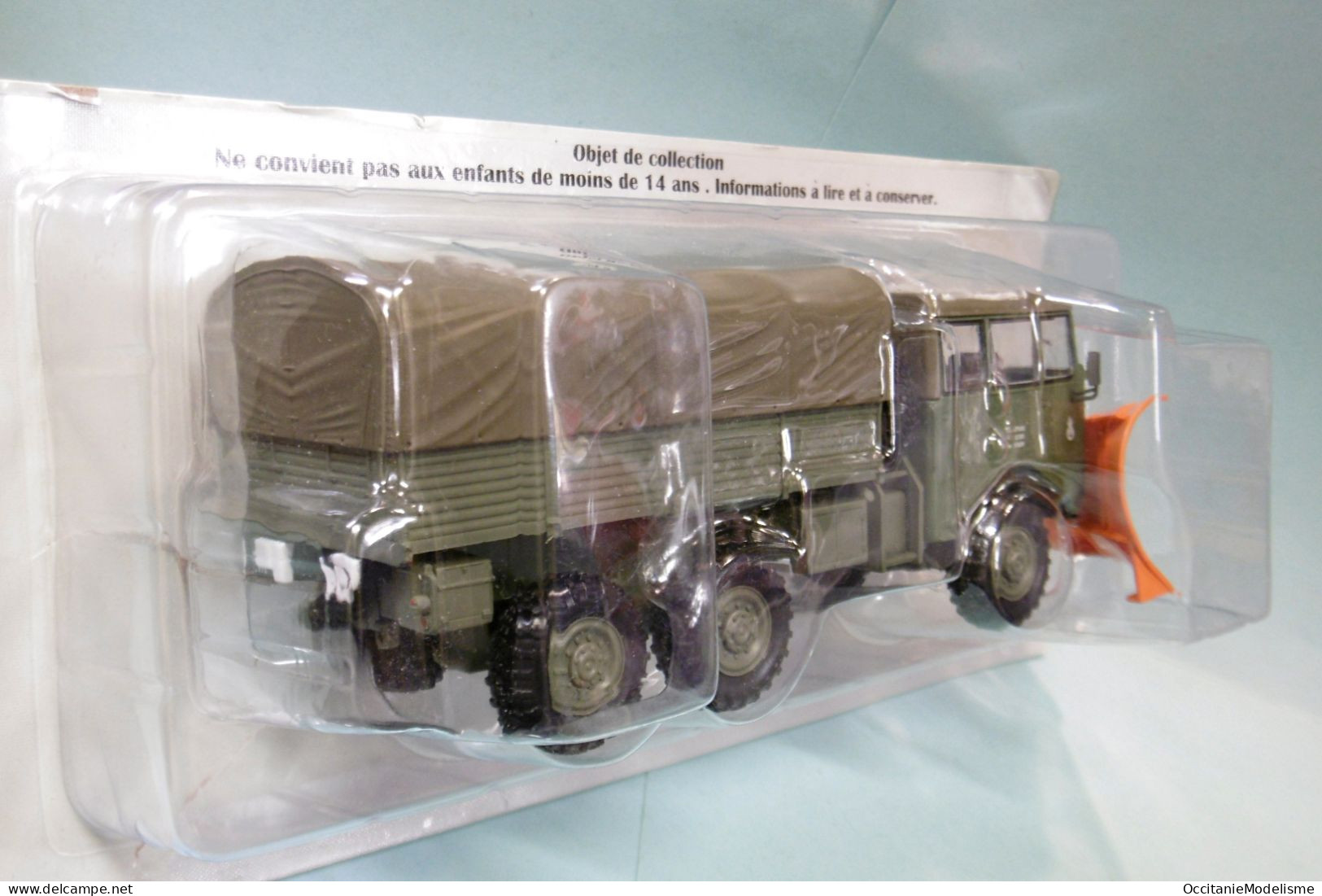 Hachette / Ixo - BERLIET GBU 6x6 Chasse-neige Neuf NBO 1/43 - Andere & Zonder Classificatie