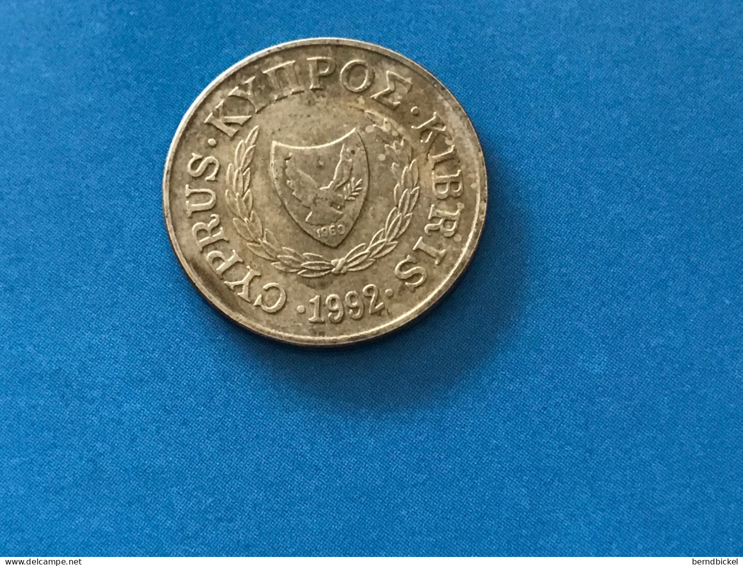 Münze Münzen Umlaufmünze Zypern 2 Cents 1992 - Cyprus