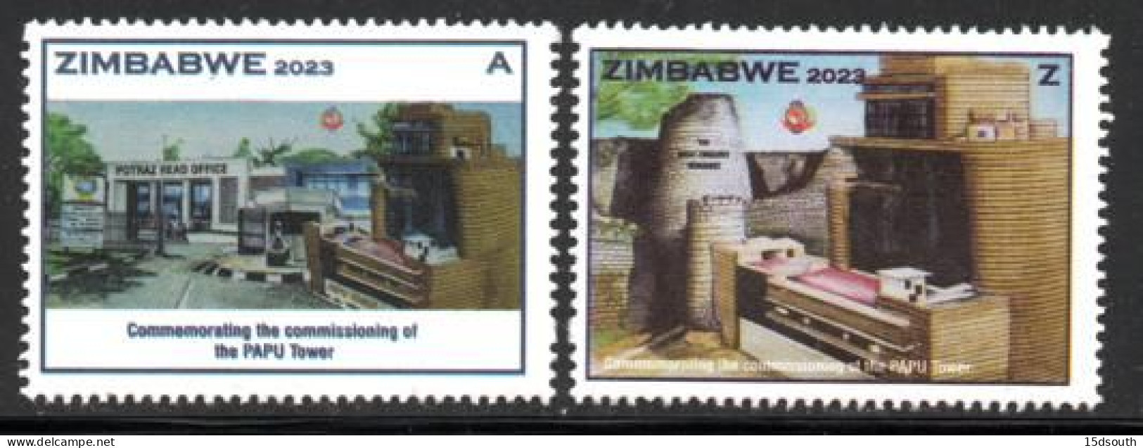 Zimbabwe - 2023 Commissioning Of PAPU Tower Set (**) - Zimbabwe (1980-...)