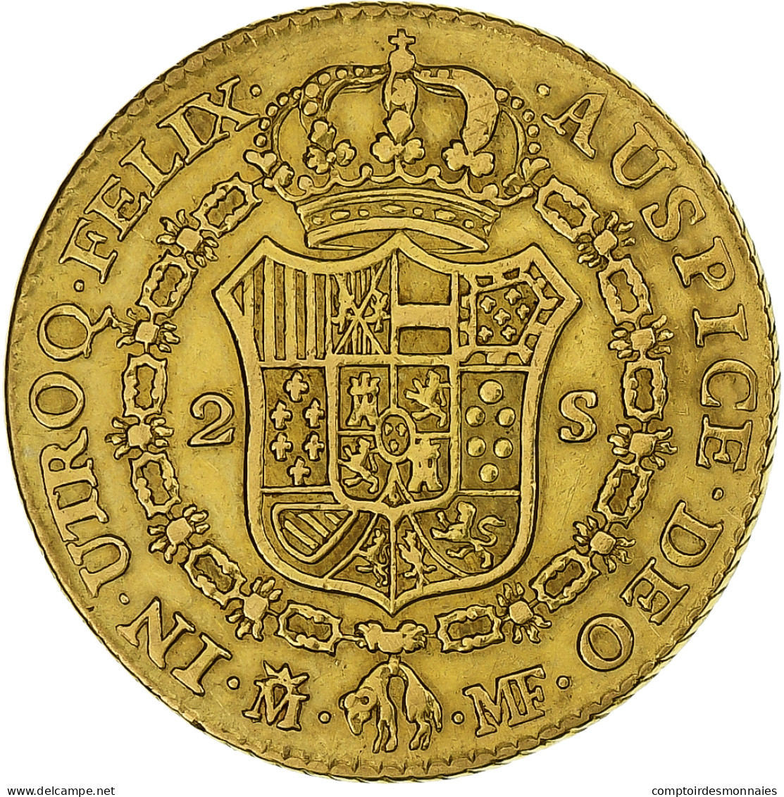 Espagne, Carlos IV, 2 Escudos, 1790, Madrid, Or, TTB, KM:435.1 - Eerste Muntslagen